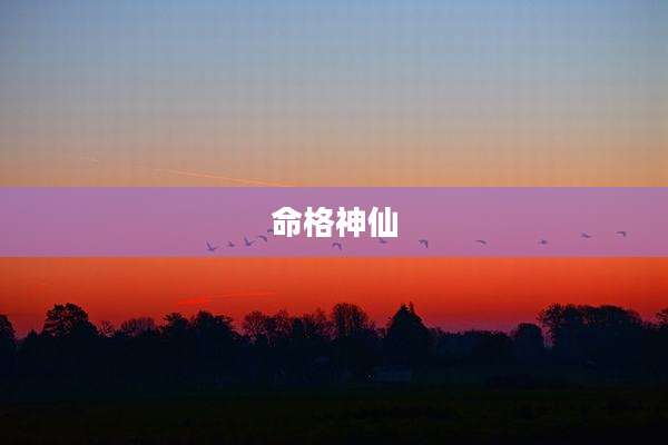 命格神仙