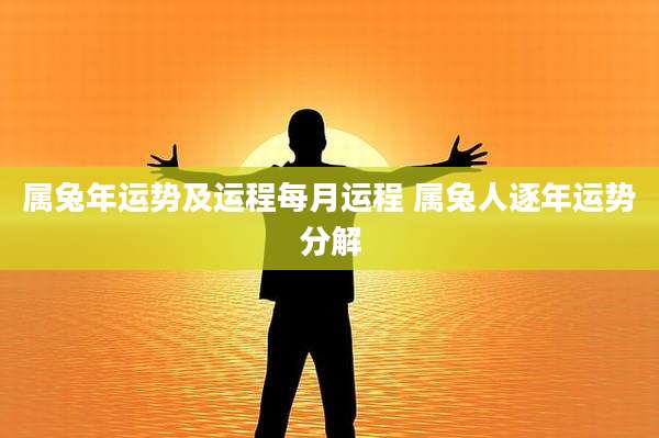 属兔年运势及运程每月运程 属兔人逐年运势分解