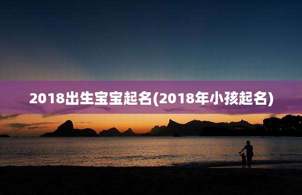 2018出生宝宝起名(2018年小孩起名)