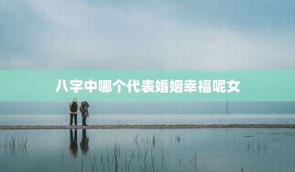 八字中哪个代表婚姻幸福呢女