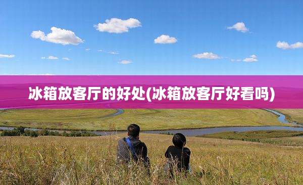 冰箱放客厅的好处(冰箱放客厅好看吗)