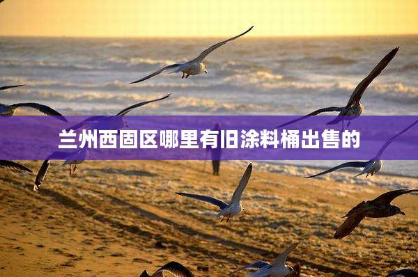 兰州西固区哪里有旧涂料桶出售的