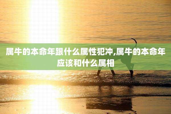 属牛的本命年跟什么属性犯冲,属牛的本命年应该和什么属相