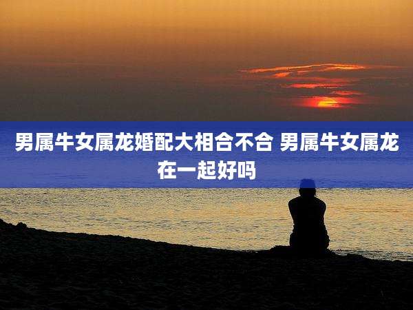 男属牛女属龙婚配大相合不合 男属牛女属龙在一起好吗