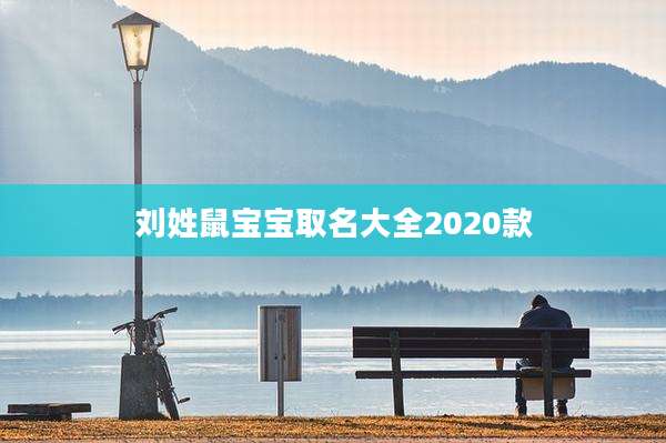 刘姓鼠宝宝取名大全2020款