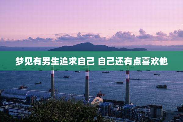 梦见有男生追求自己 自己还有点喜欢他
