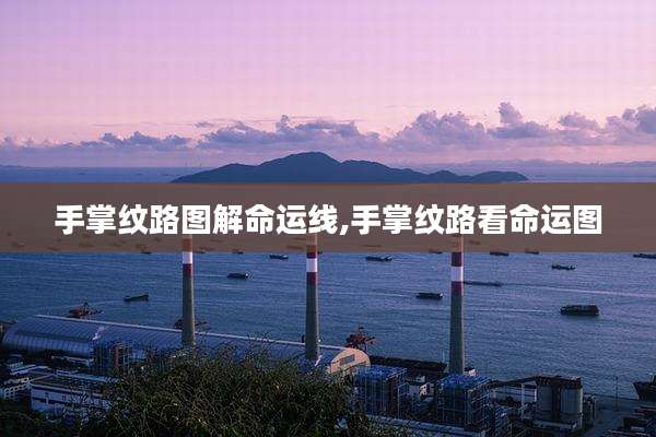 手掌纹路图解命运线,手掌纹路看命运图
