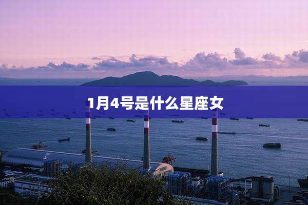 1月4号是什么星座女