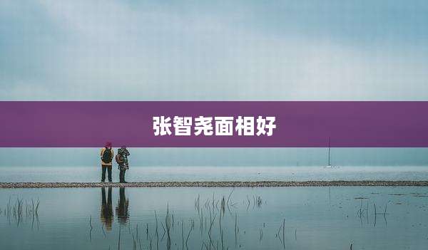 张智尧面相好