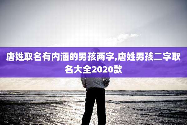 唐姓取名有内涵的男孩两字,唐姓男孩二字取名大全2020款