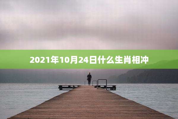 2021年10月24日什么生肖相冲