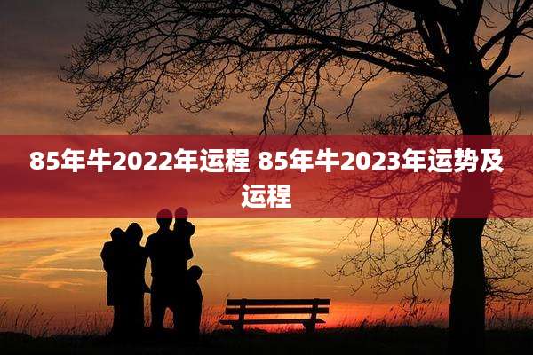 85年牛2022年运程 85年牛2023年运势及运程