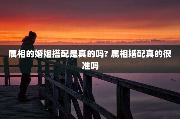 属相的婚姻搭配是真的吗? 属相婚配真的很准吗