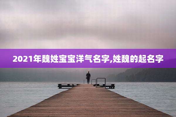 2021年魏姓宝宝洋气名字,姓魏的起名字