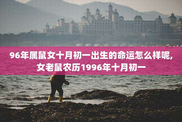 96年属鼠女十月初一出生的命运怎么样呢,女老鼠农历1996年十月初一