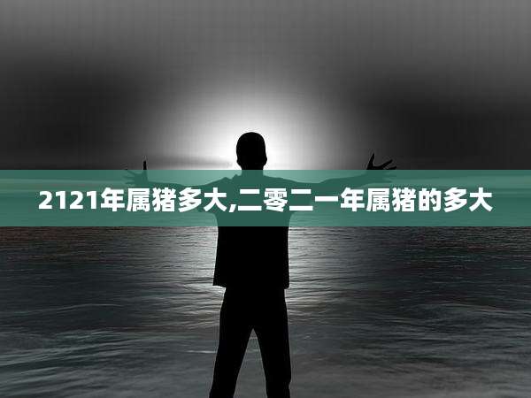 2121年属猪多大,二零二一年属猪的多大