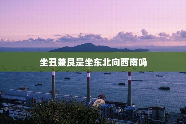 坐丑兼艮是坐东北向西南吗