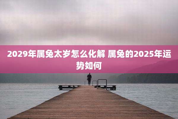 2029年属兔太岁怎么化解 属兔的2025年运势如何