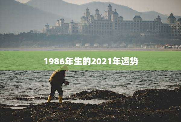1986年生的2021年运势