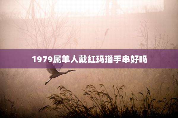 1979属羊人戴红玛瑙手串好吗