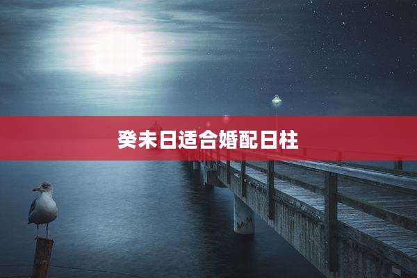 癸未日适合婚配日柱