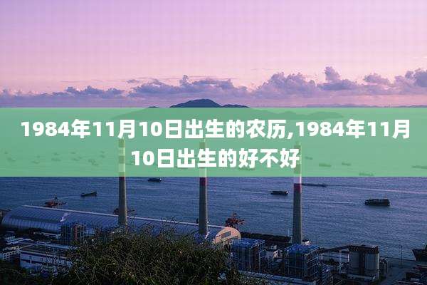 1984年11月10日出生的农历,1984年11月10日出生的好不好