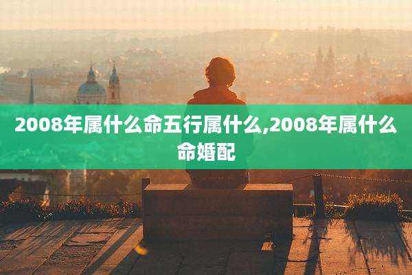 2008年属什么命五行属什么,2008年属什么命婚配