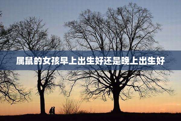 属鼠的女孩早上出生好还是晚上出生好