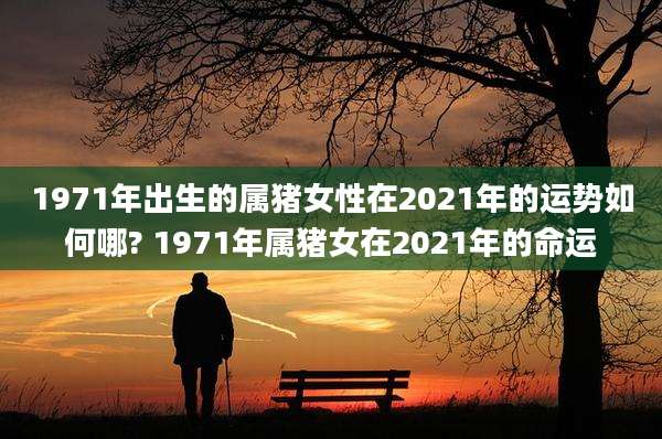1971年出生的属猪女性在2021年的运势如何哪? 1971年属猪女在2021年的命运