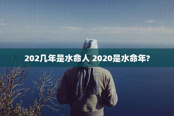 202几年是水命人 2020是水命年?