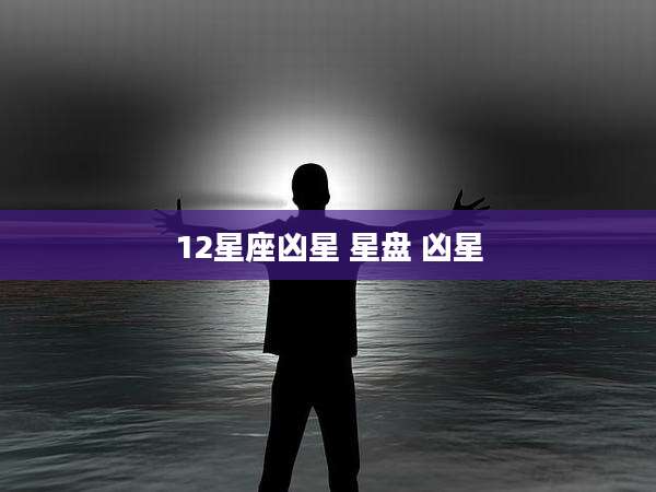 12星座凶星 星盘 凶星