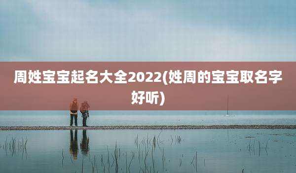 周姓宝宝起名大全2022(姓周的宝宝取名字好听)