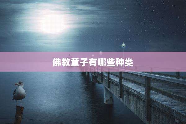 佛教童子有哪些种类