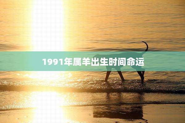 1991年属羊出生时间命运