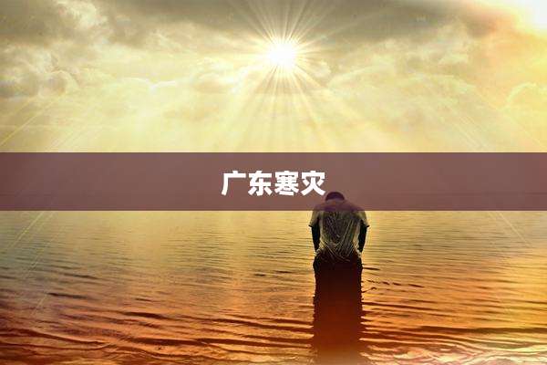 广东寒灾
