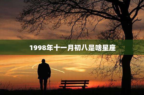 1998年十一月初八是啥星座
