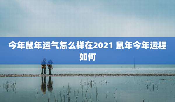 今年鼠年运气怎么样在2021 鼠年今年运程如何