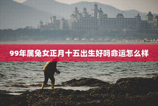 99年属兔女正月十五出生好吗命运怎么样