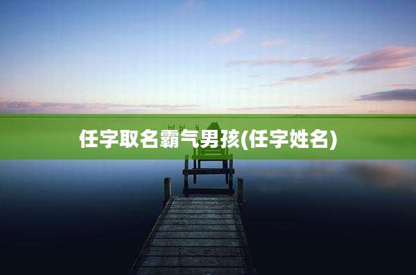 任字取名霸气男孩(任字姓名)