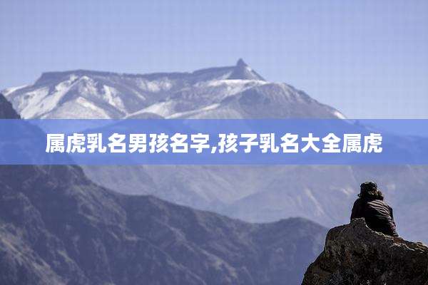 属虎乳名男孩名字,孩子乳名大全属虎