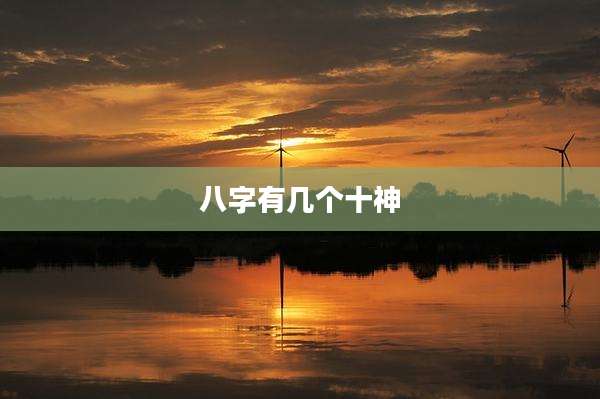 八字有几个十神