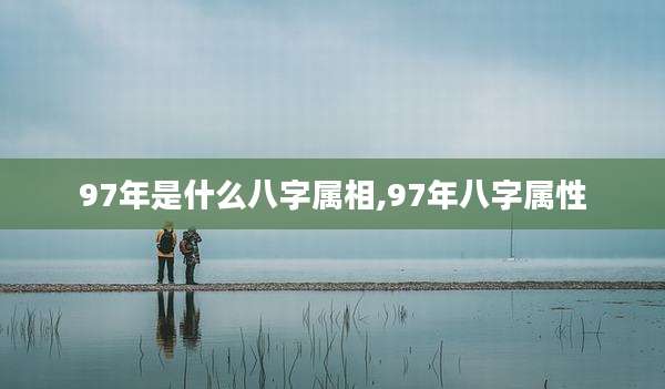 97年是什么八字属相,97年八字属性