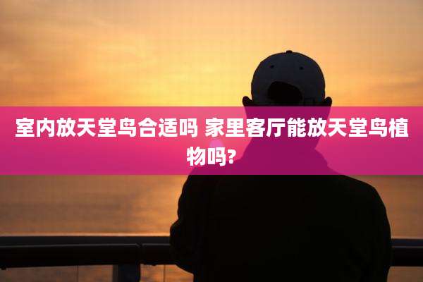 室内放天堂鸟合适吗 家里客厅能放天堂鸟植物吗?