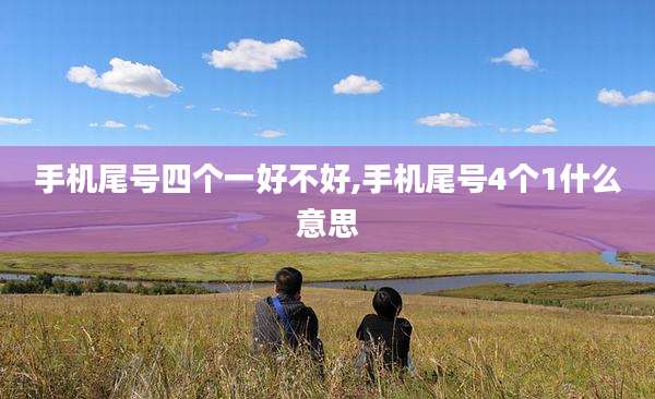 手机尾号四个一好不好,手机尾号4个1什么意思