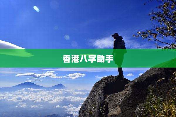 香港八字助手