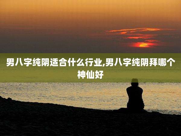 男八字纯阴适合什么行业,男八字纯阴拜哪个神仙好