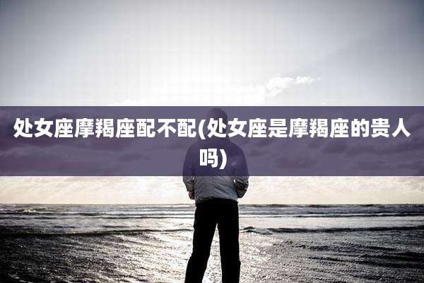 处女座摩羯座配不配(处女座是摩羯座的贵人吗)