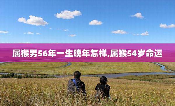 属猴男56年一生晚年怎样,属猴54岁命运