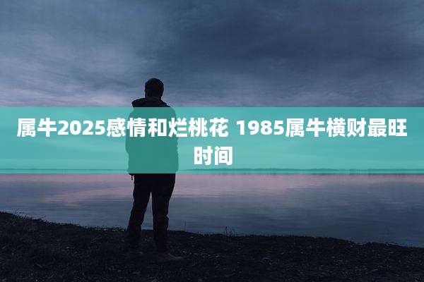 属牛2025感情和烂桃花 1985属牛横财最旺时间