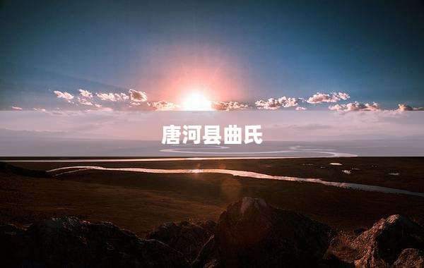 唐河县曲氏